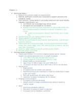 NUR 230 Test 2 Notes Bundle 