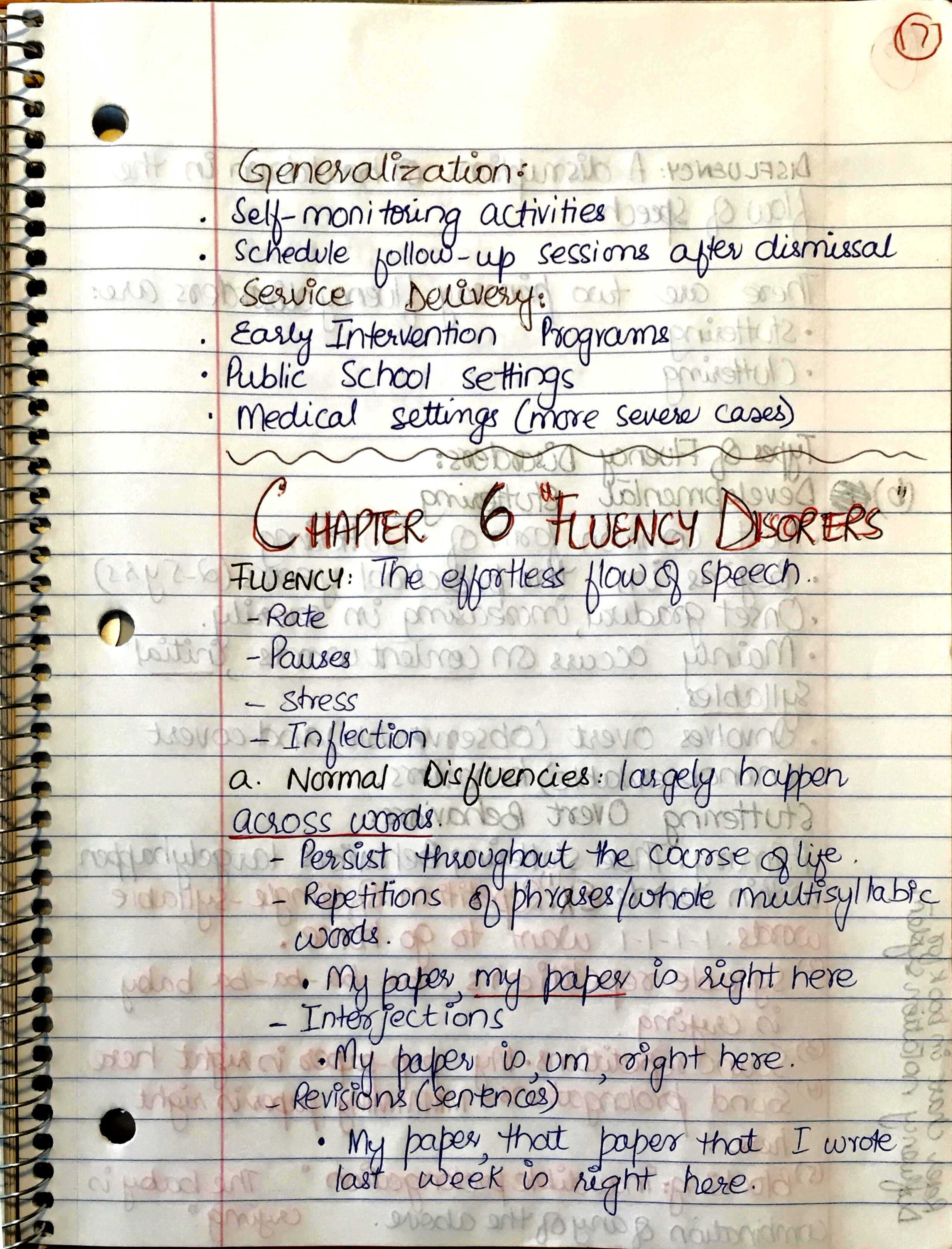 Week 6 part 1- Phonological disorders Treatment and Chapter 6 