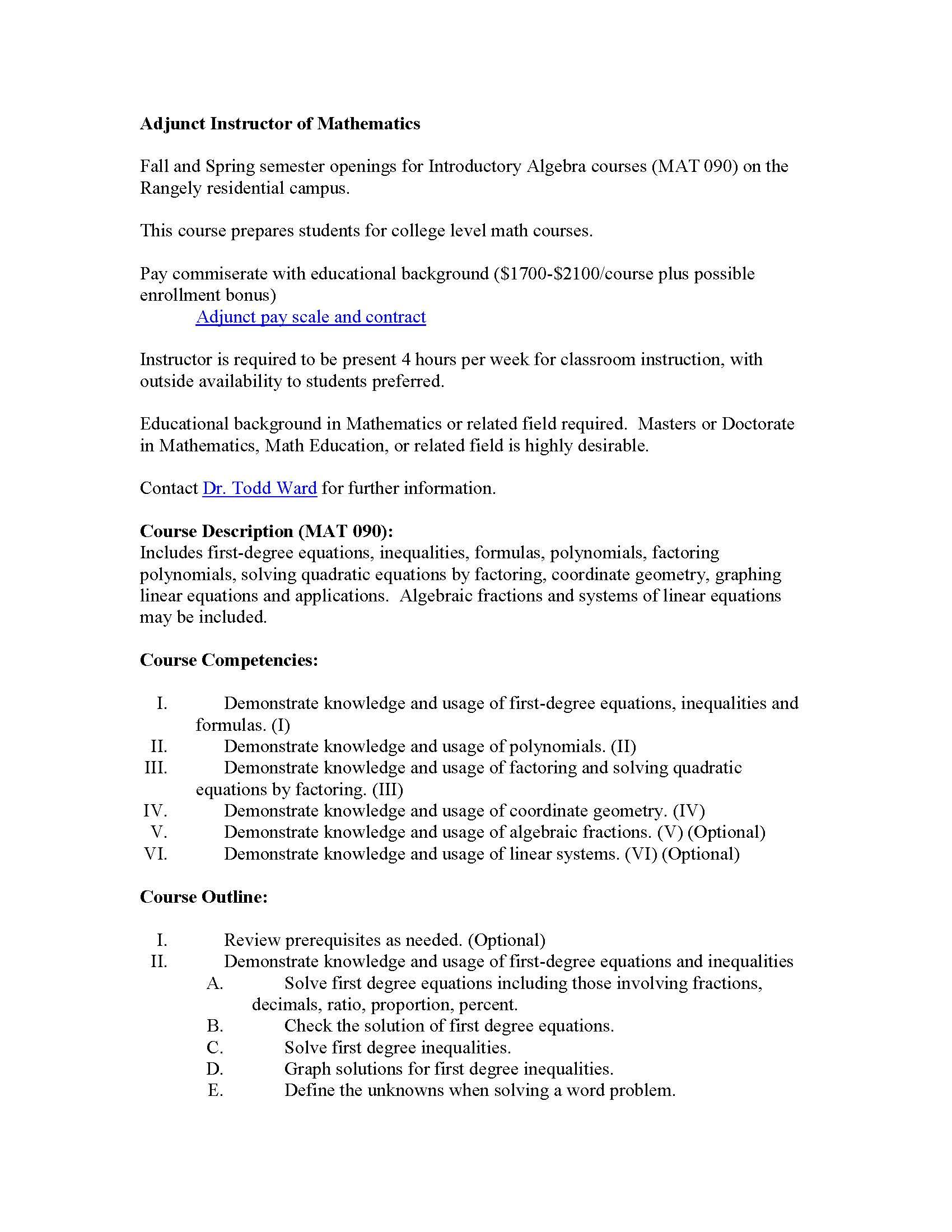 Introductory Algebra