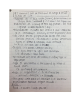 BSC 101 Week 6 Notes