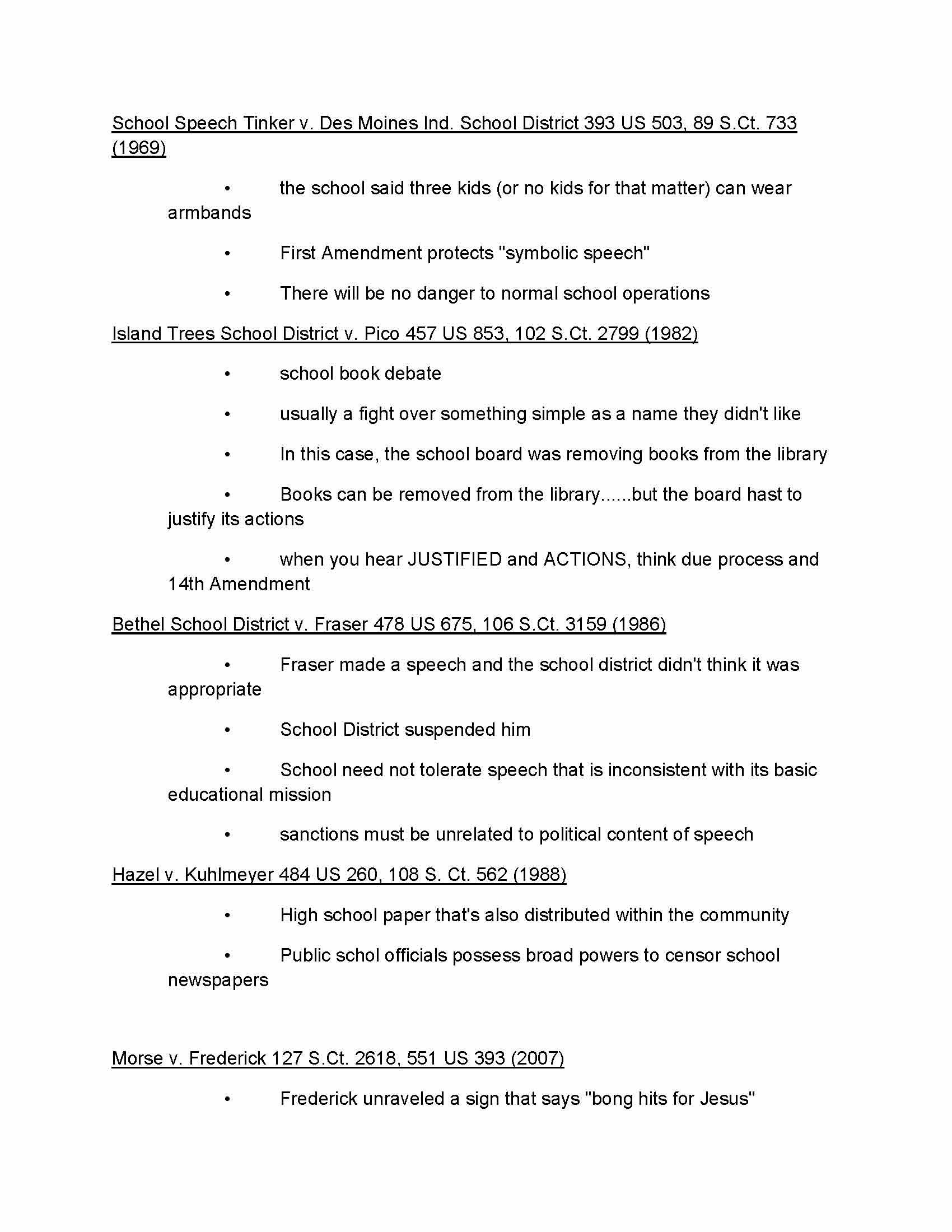 Media Law and Ethics