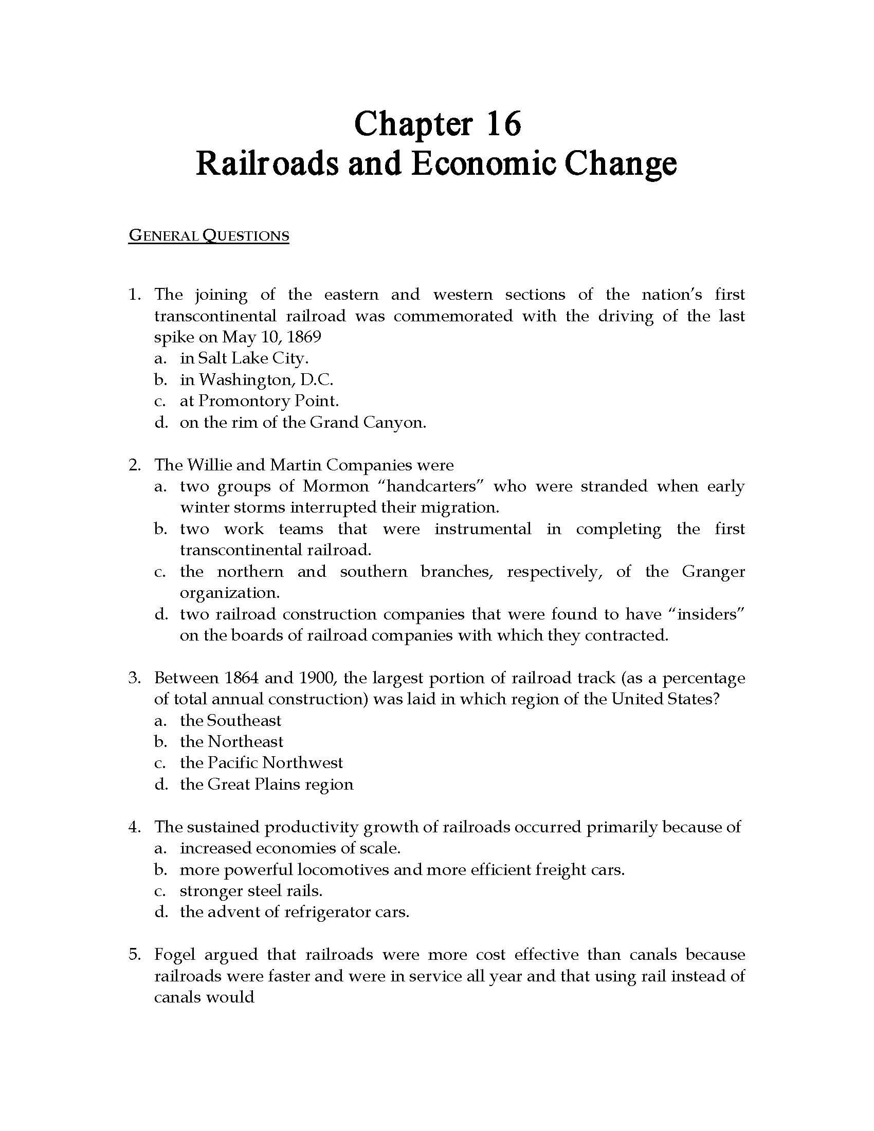 AI Economic History of the U S