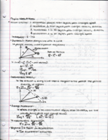 Physics Week 4 Lecture Notes