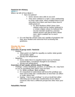 Week 2. Exam 1Notes. Feminist Art History.