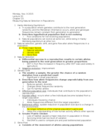 Measuring Natural Selection by Populations 