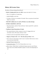 History 202 2/17 Notes