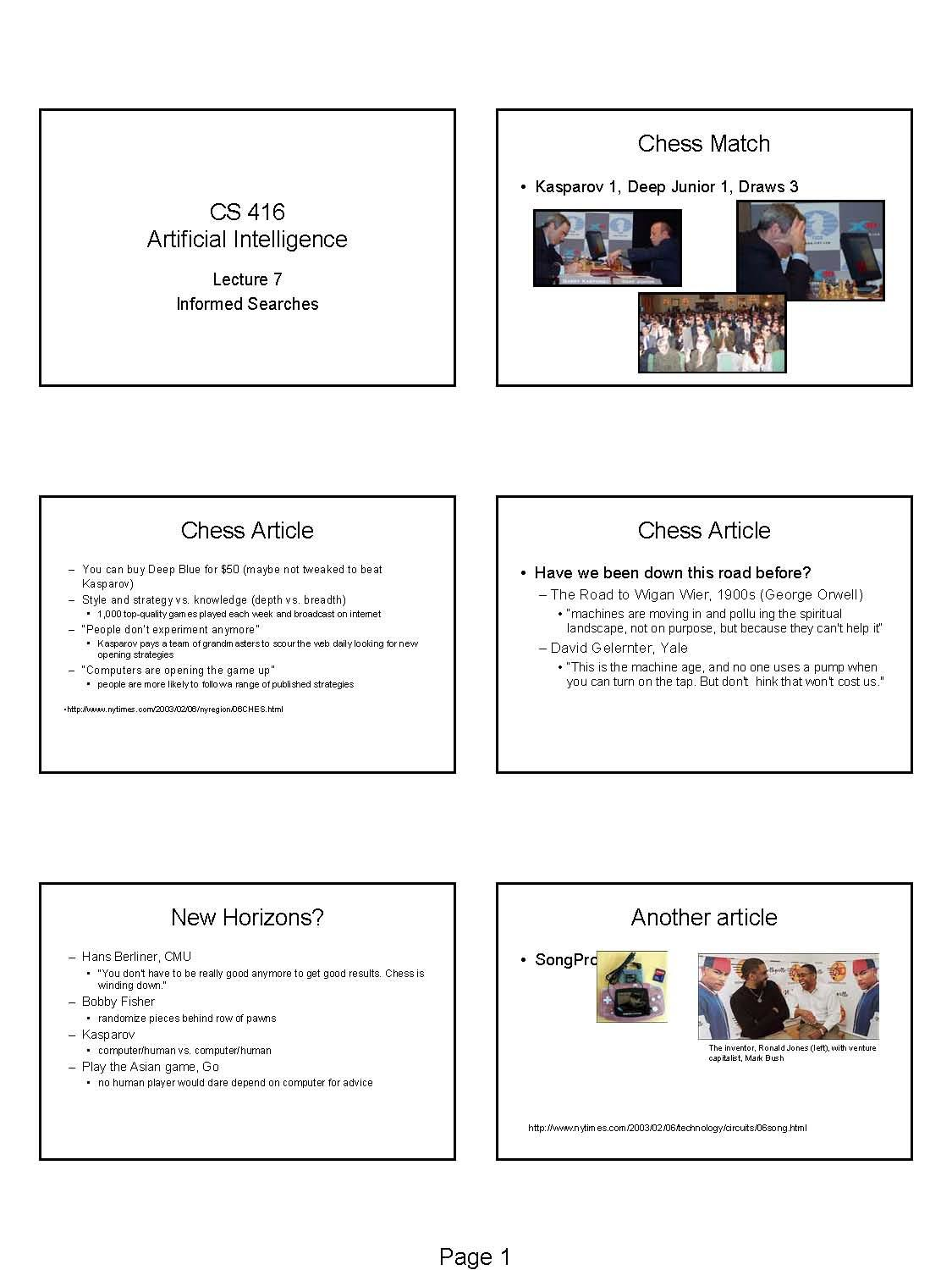 Artificial Intelligence