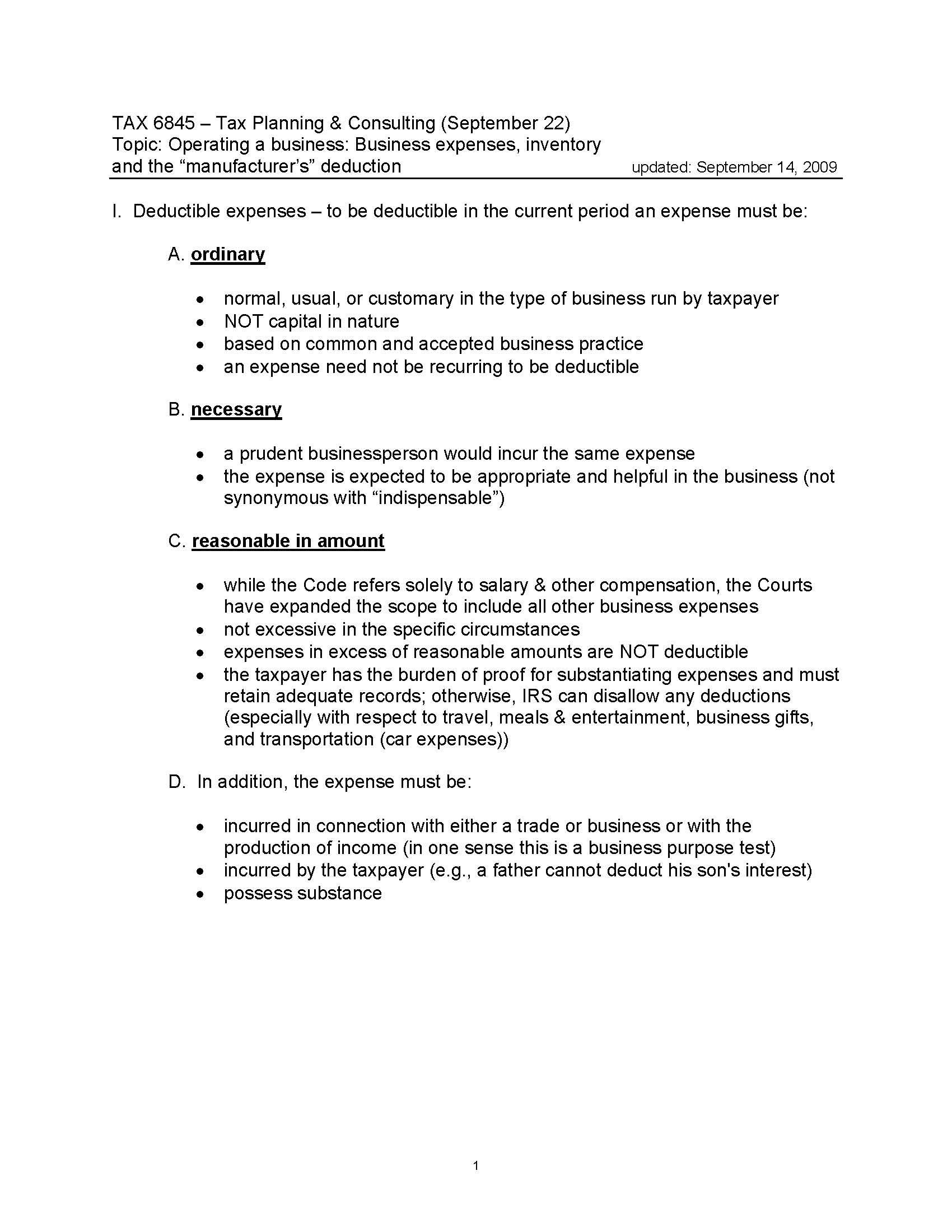 TAX PLANNING AND CONSULTING