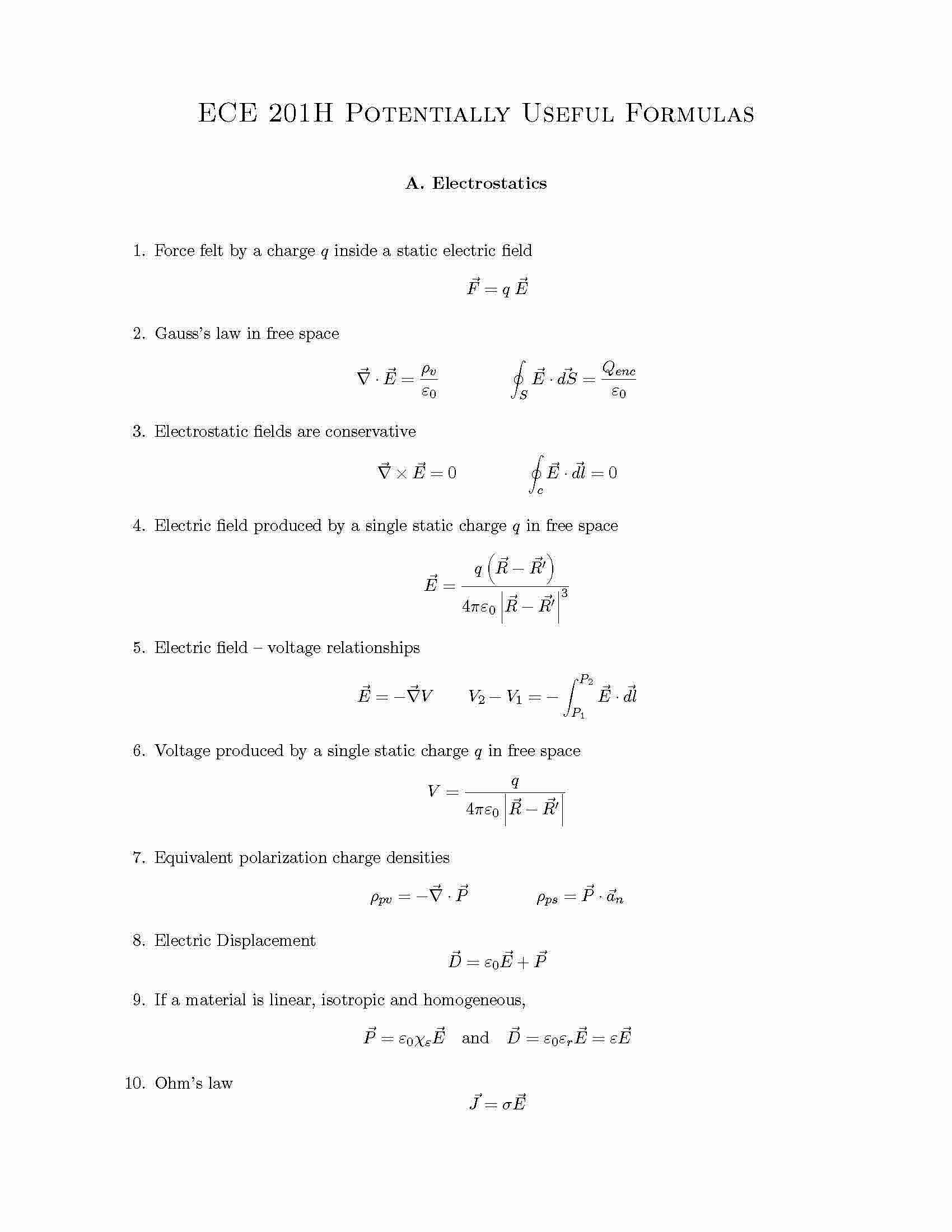 Linear Circuit Analysis I