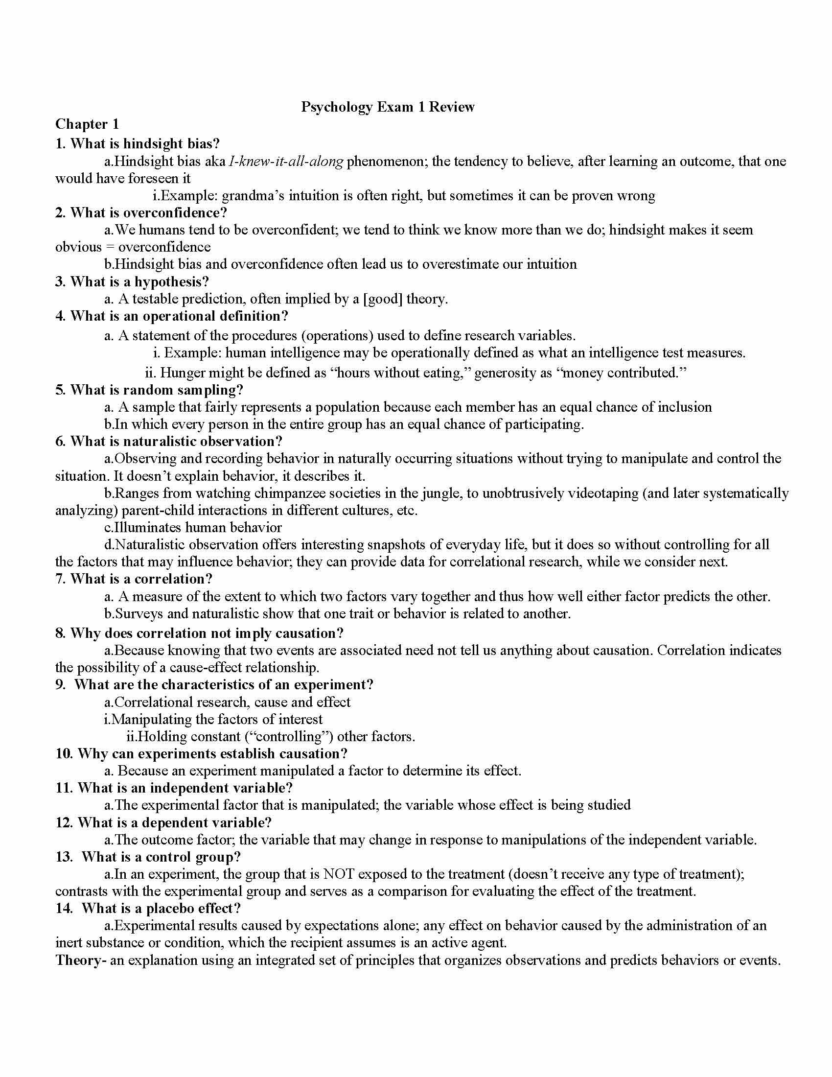 INTRODUCTION TO PSYCHOLOGY