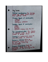 Definitions for Chapter 2 test