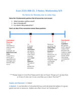 Econ 2101 Ch. 3- 9/9