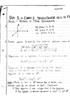 Calc 3 Exam 2 Notes