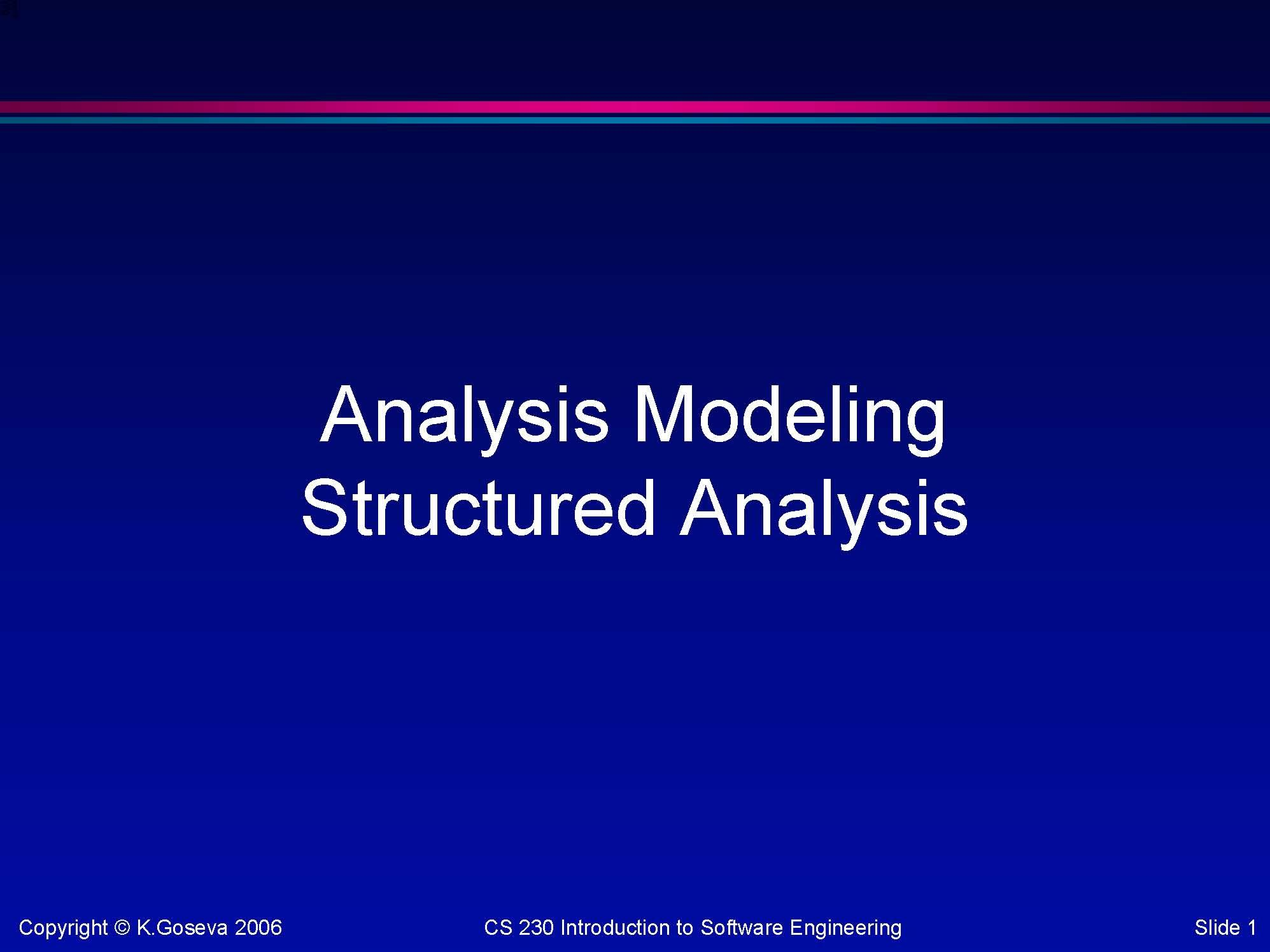 Intro to Software Engineering