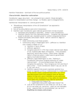 US HISTORY Class Notes 2/23 & 2/25