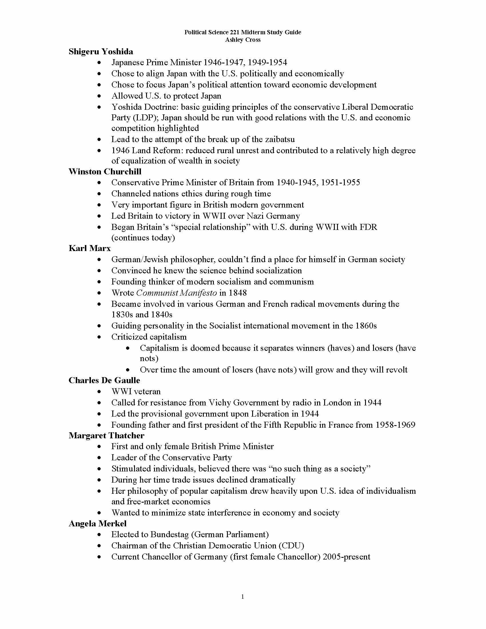 ModernWorldGovernments