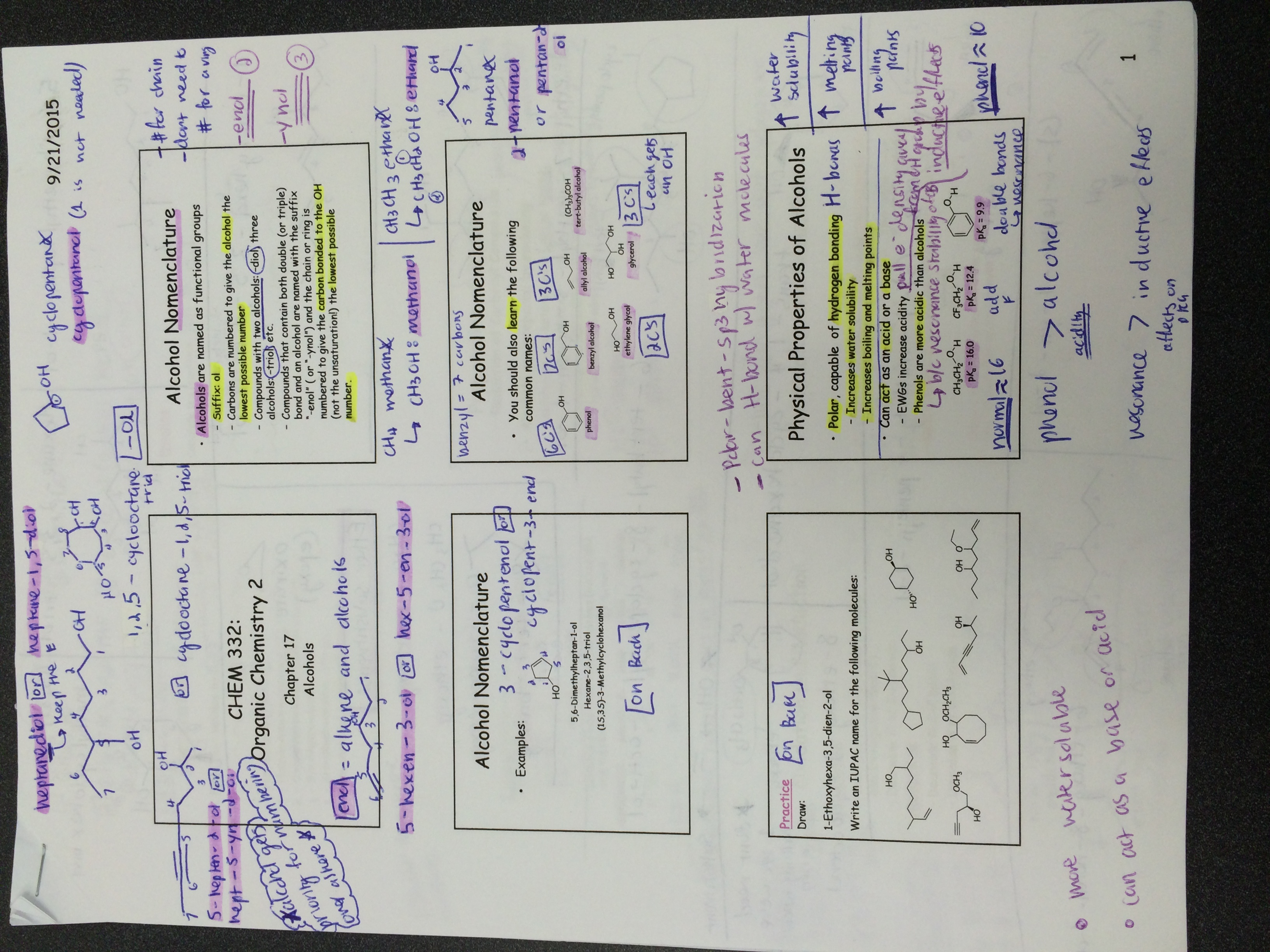 Chapter 17 lecture notes
