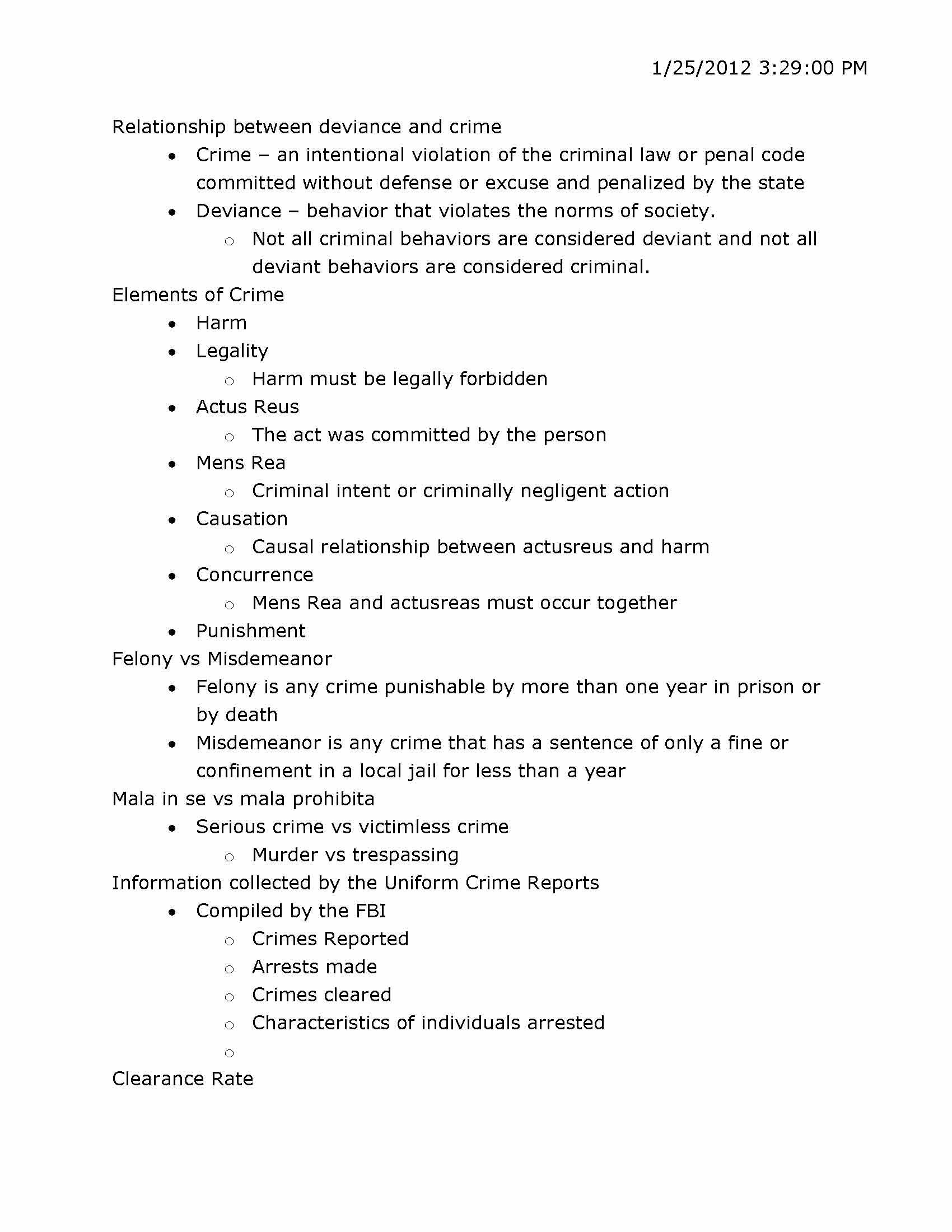 Criminal Justice System