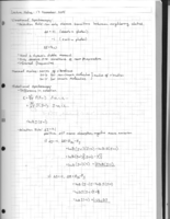 Lecture Notes - 11/17
