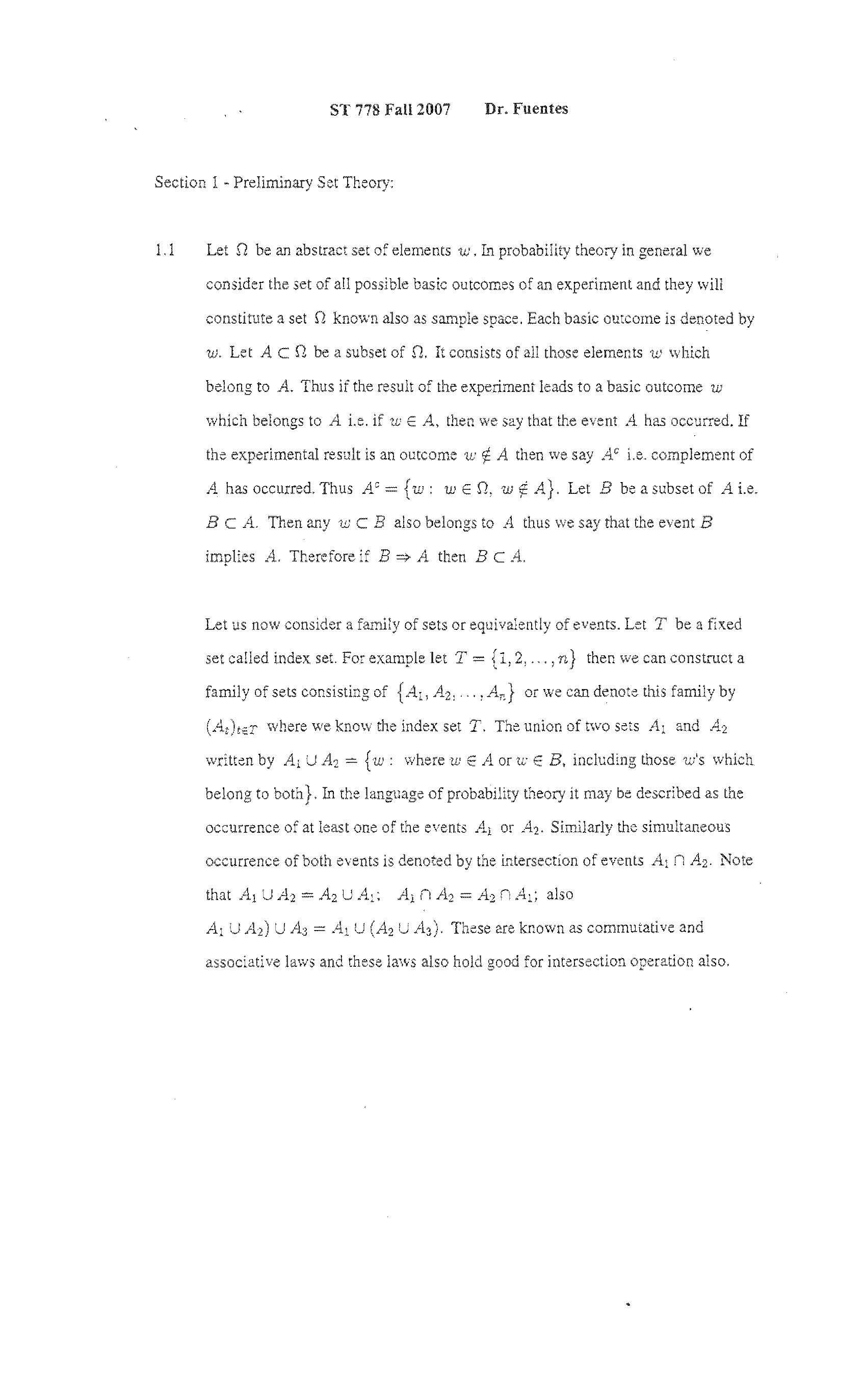 Measure Theory and Advanced Probability