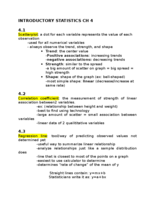 INTRODUCTORY STATISTICS CH 4 NOTES