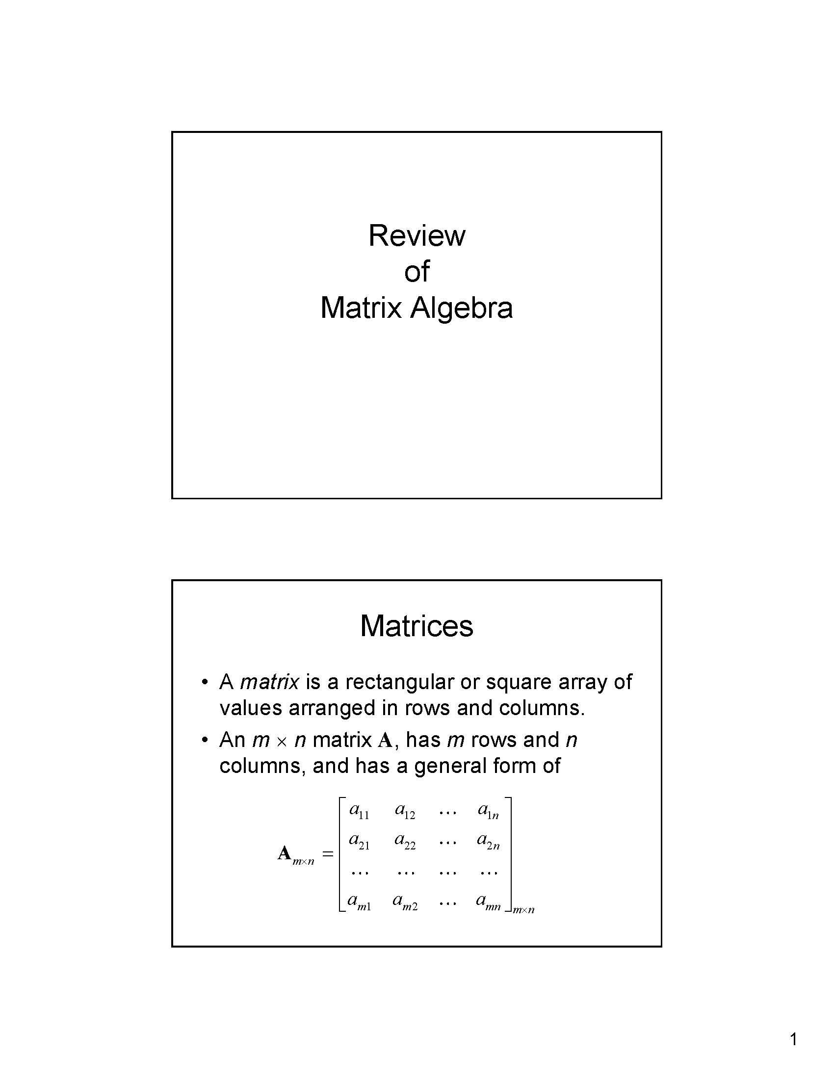 Applied Multivariate Methods