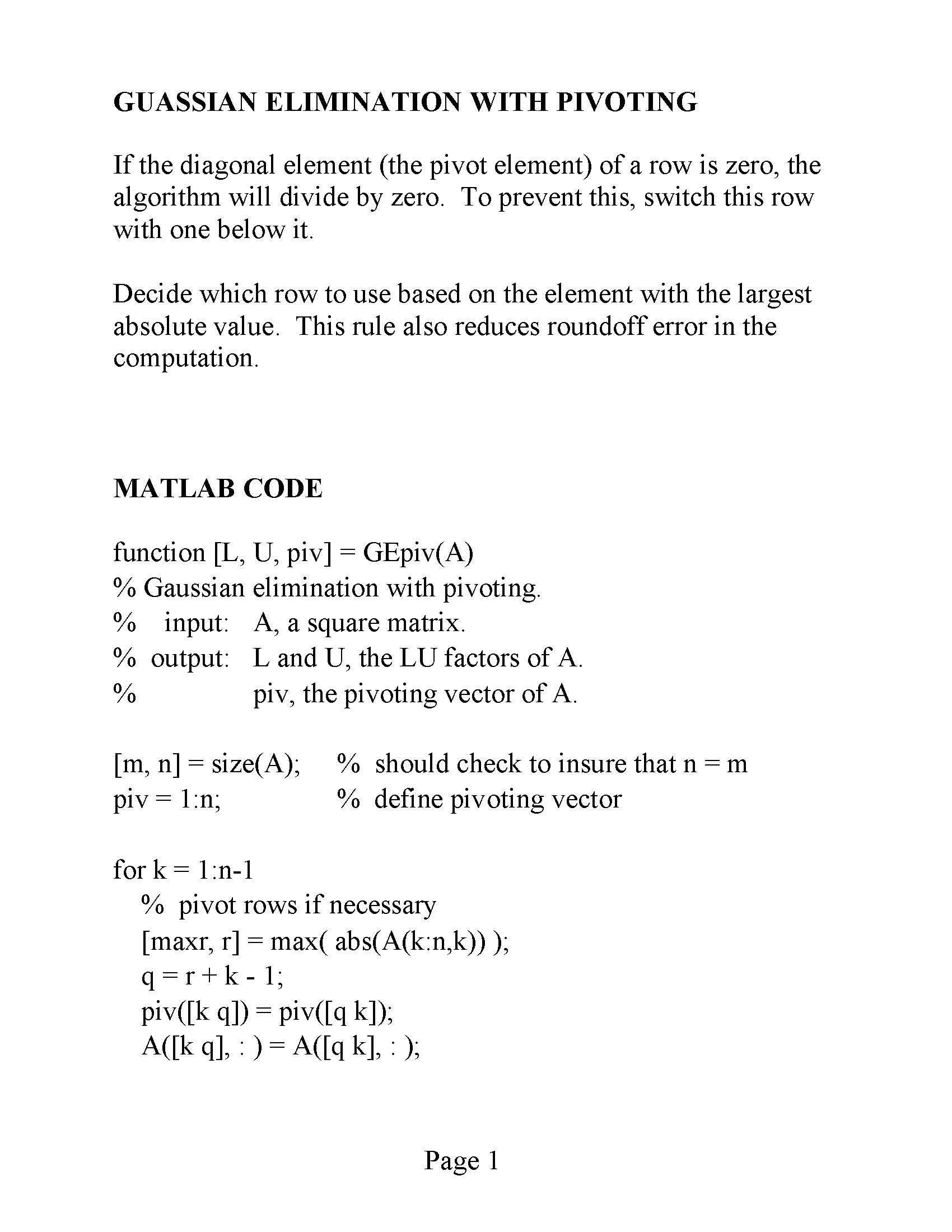 Computing Techniques