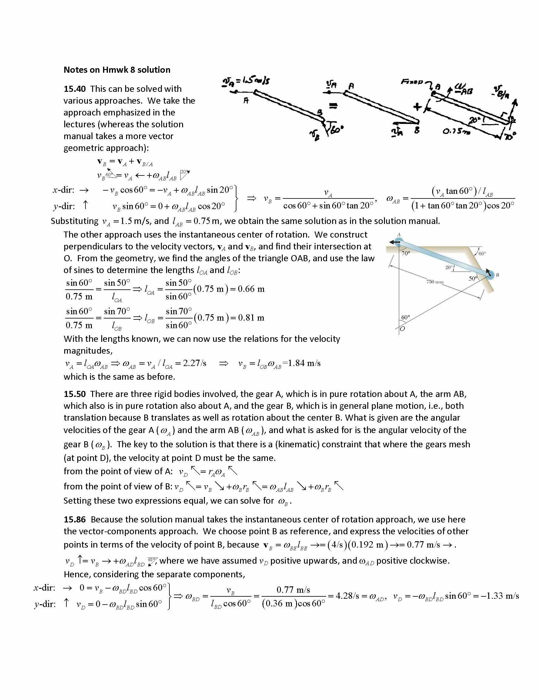 Basic Mechanics II Dynamics