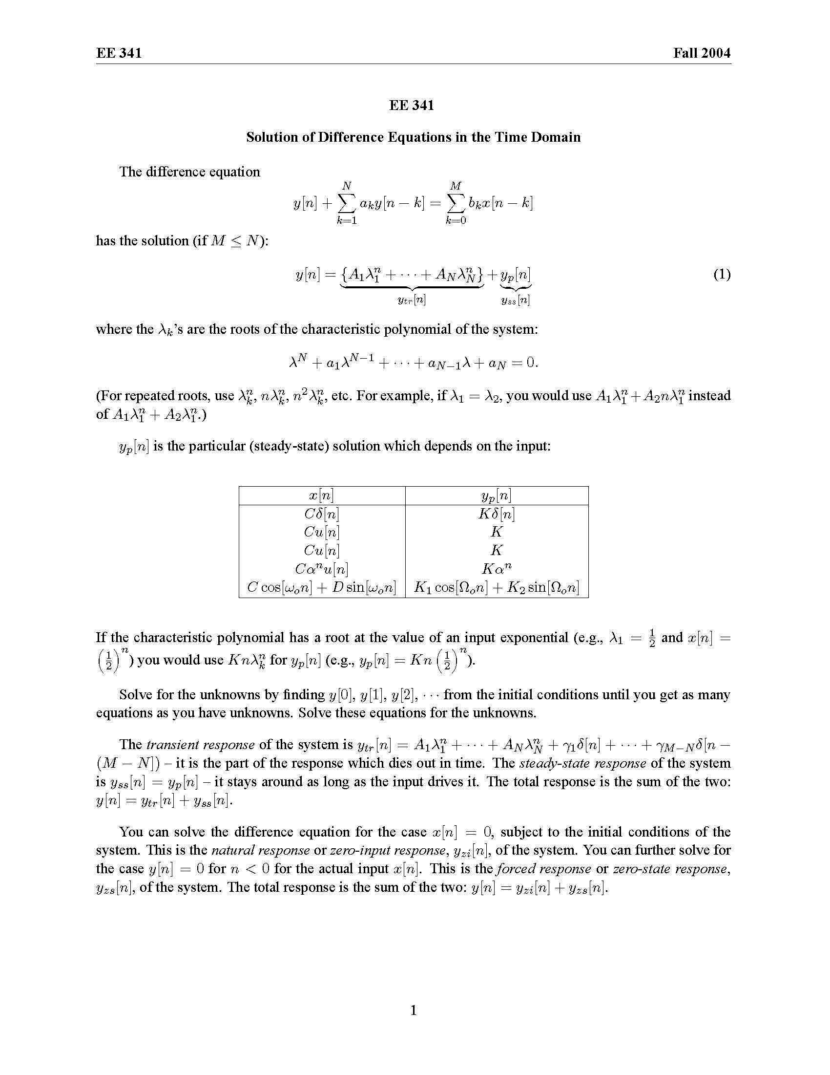 Continuous Time Signals & Syst
