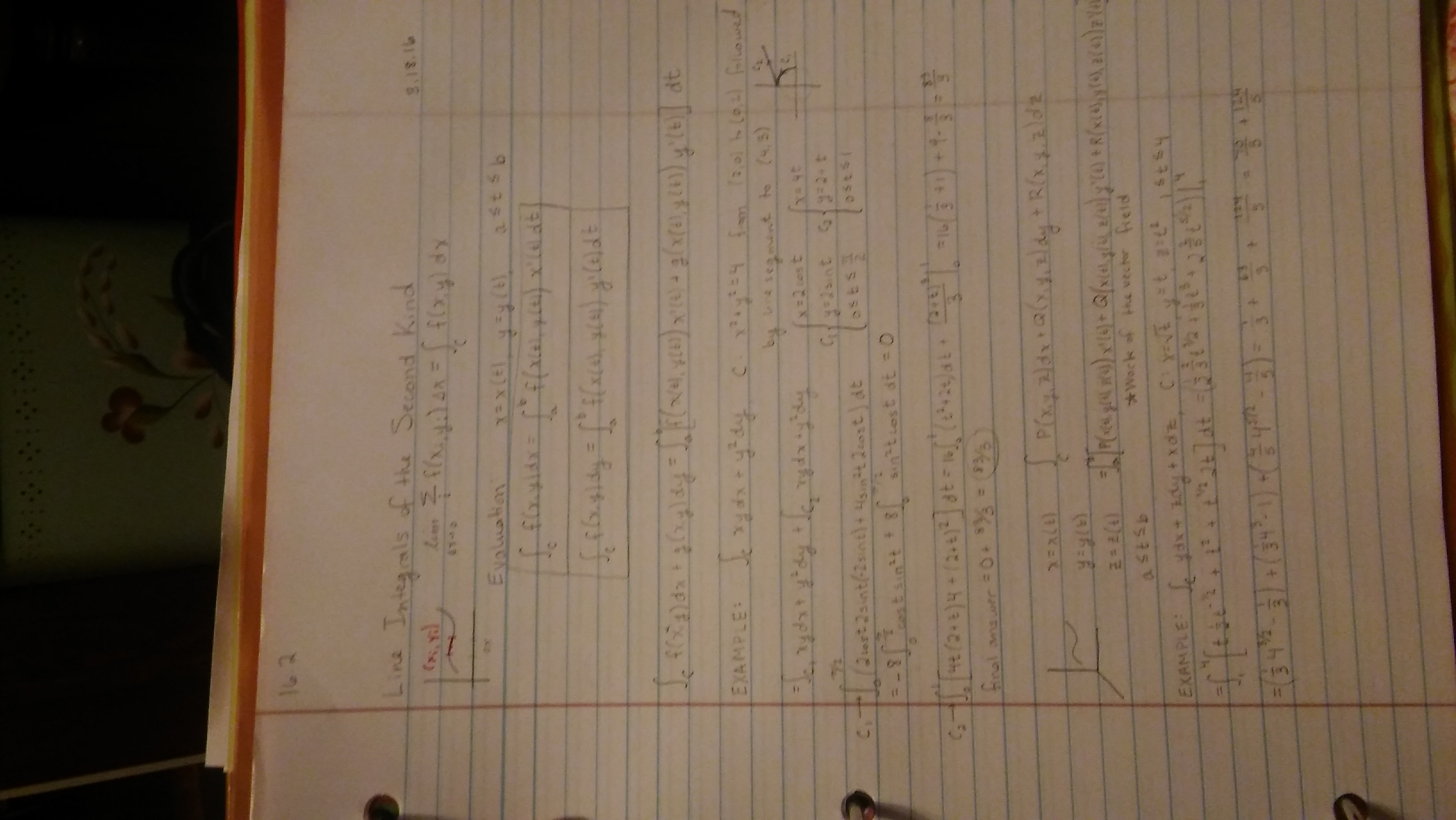 Multivariable Calculus - Week 10 notes