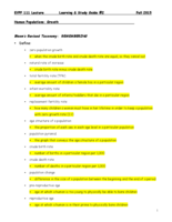 Human Population Growth Learning Guide 2