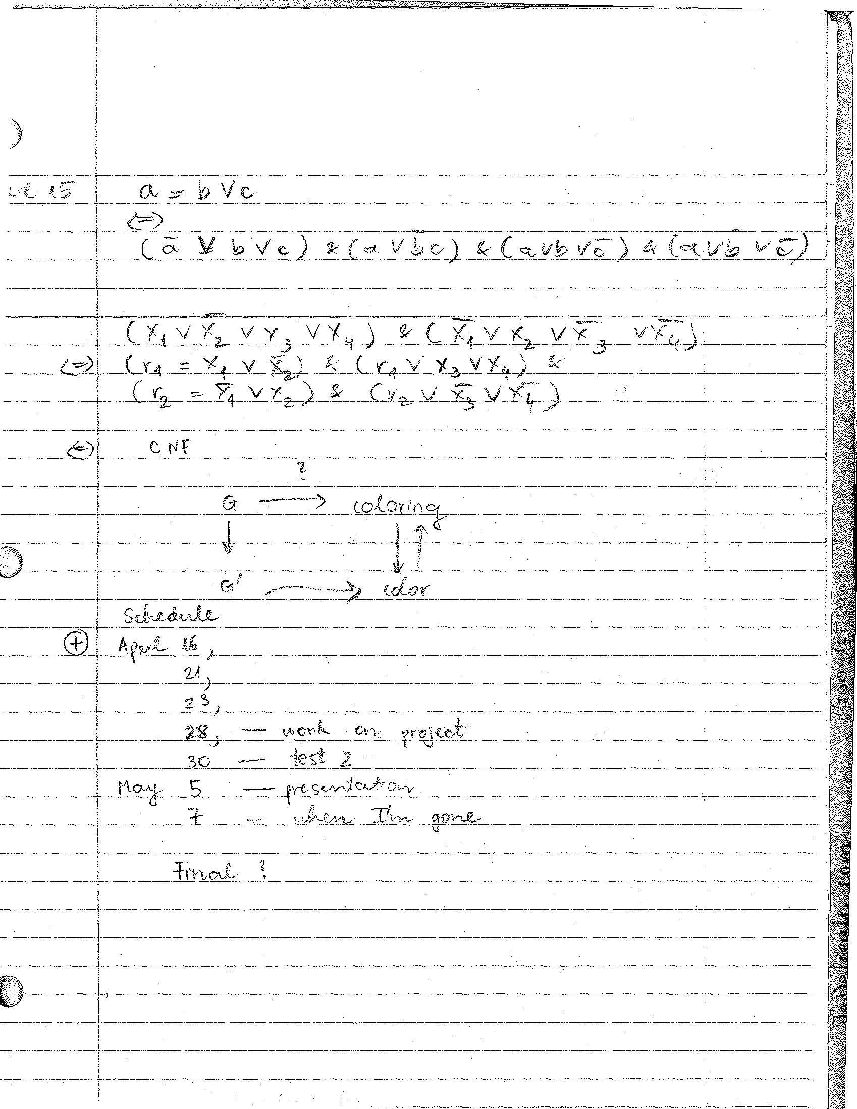 Theory of Computation
