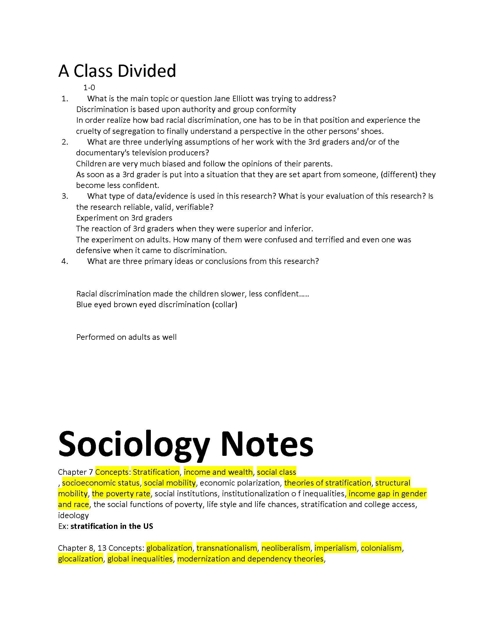 Introductory Sociology