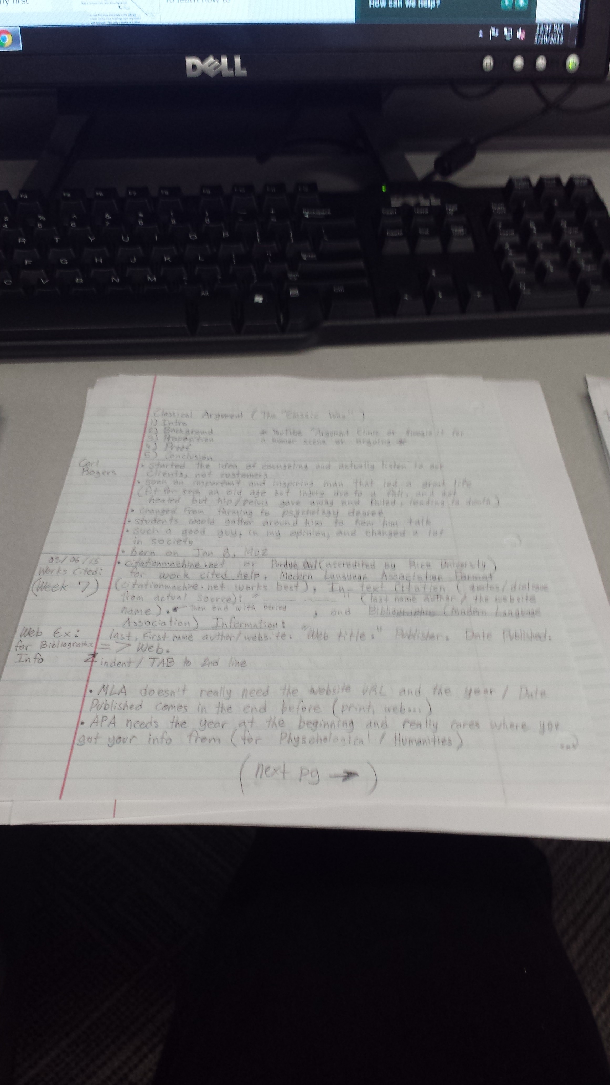 Revised English 1302 Week 7 Notes