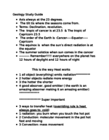 Geology Study Guide Exam 1
