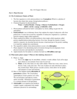 Bio 110 Chapter 8 Review