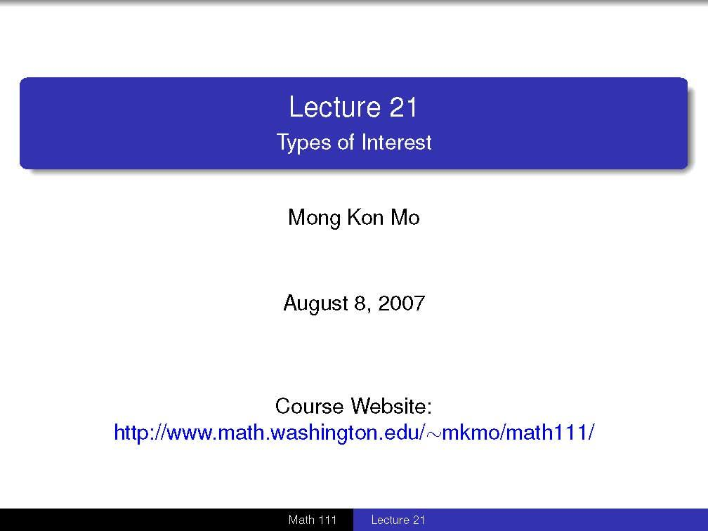 ALGEBRA WITH APPL