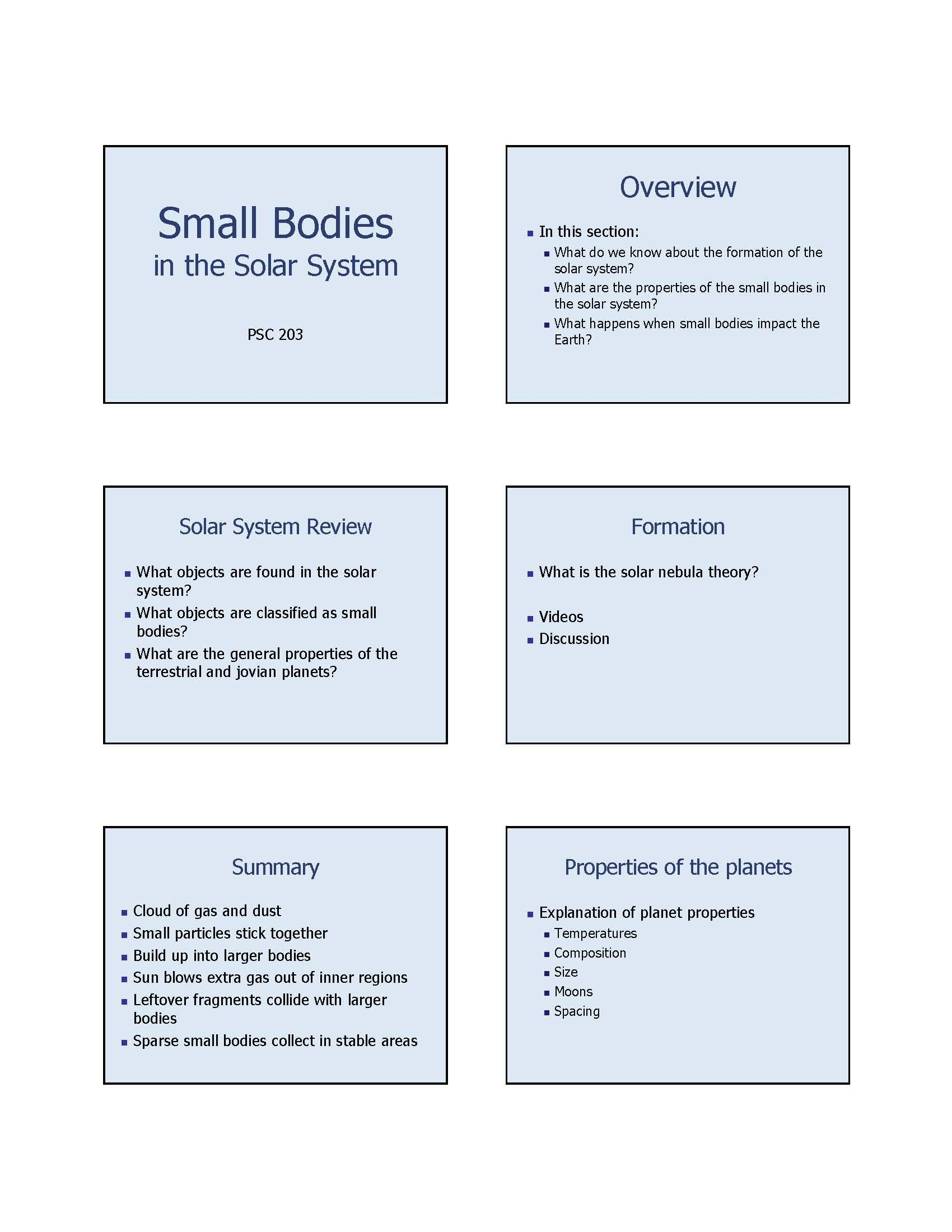 Elementary Astronomy