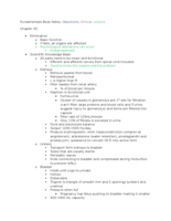 NUR 231 Week 3 Notes 