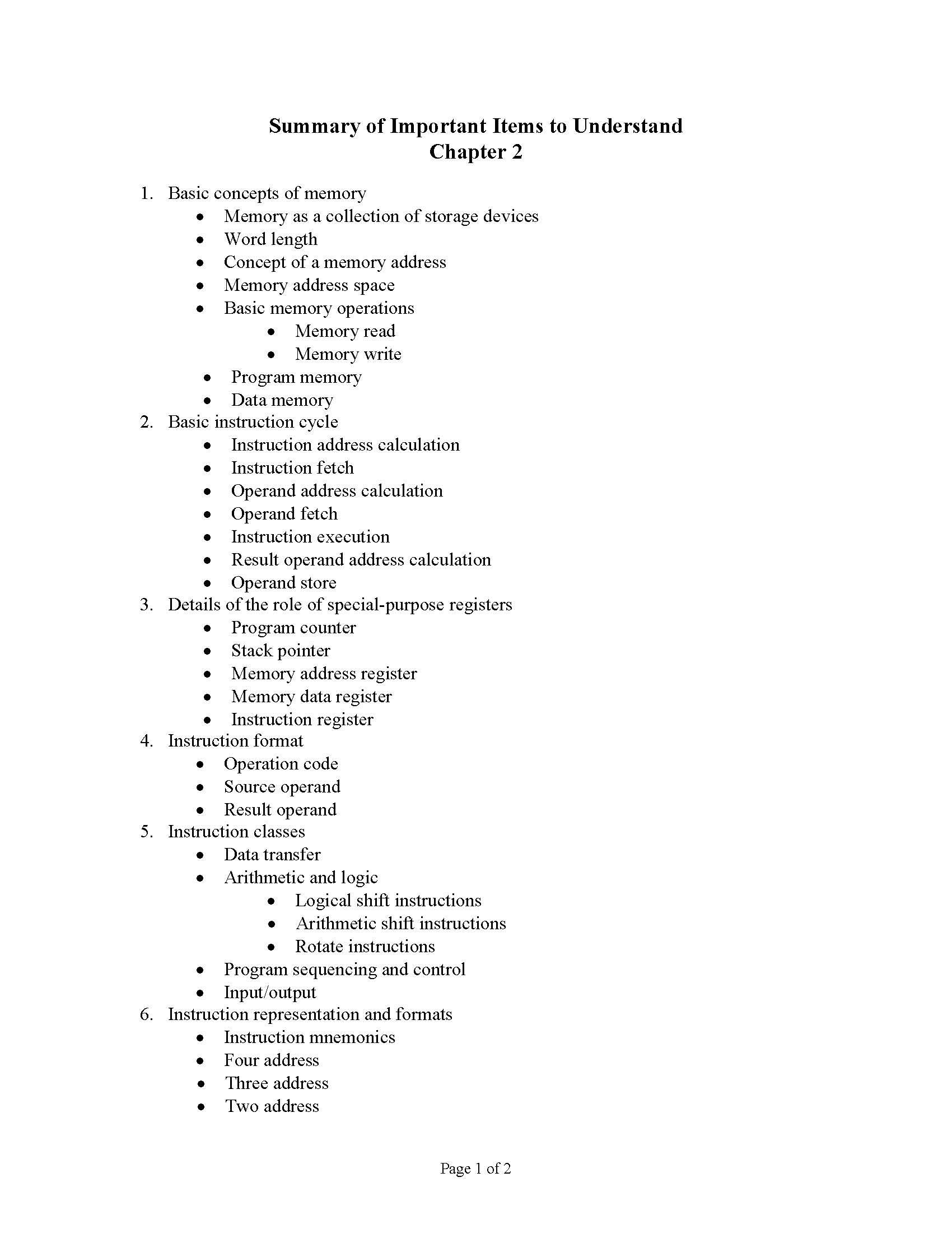 Computer Architecture