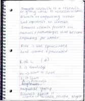 women studies and ethnic studies