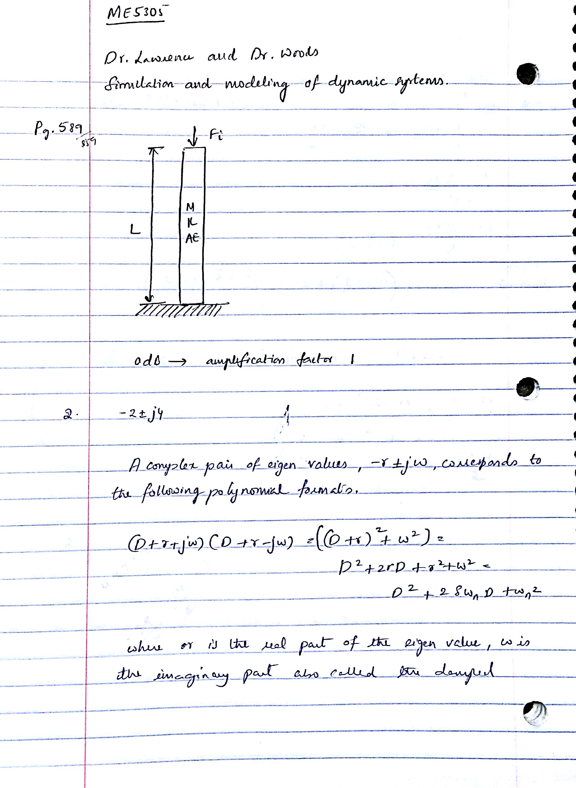 Class Notes