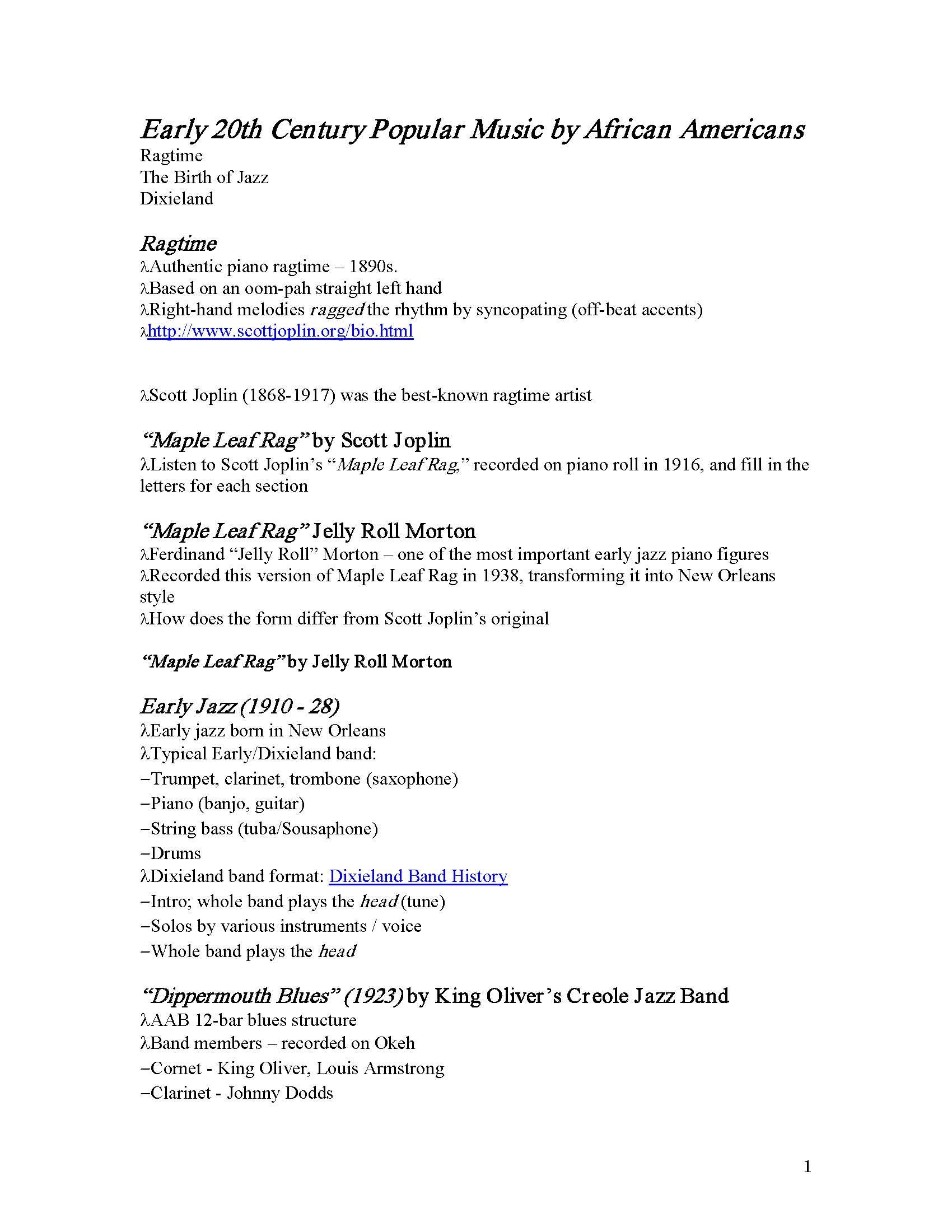 American Popular Music