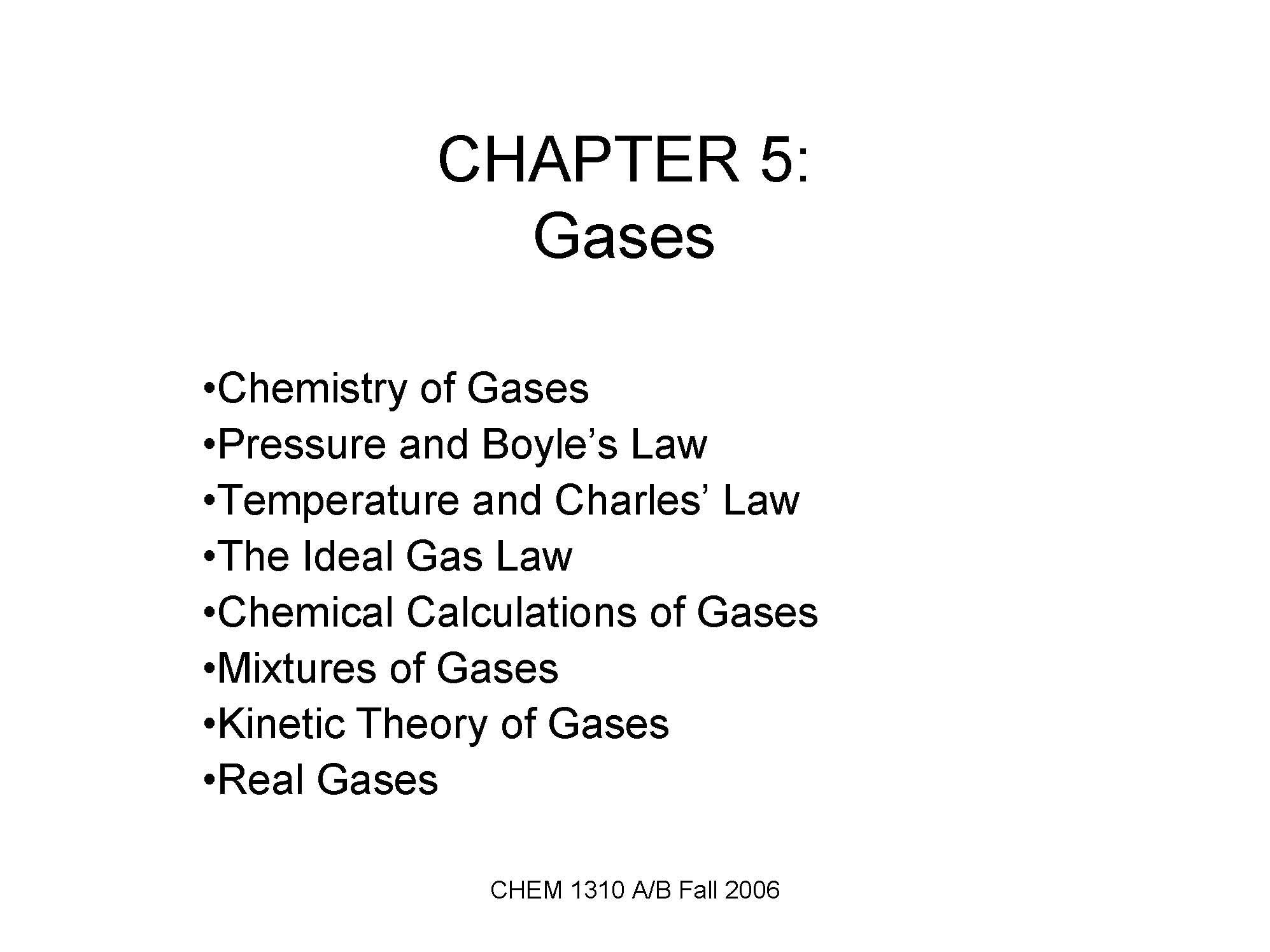 General Chemistry