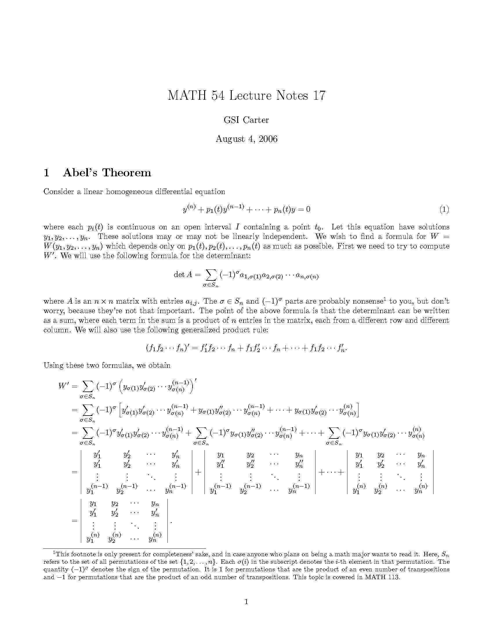 Introduction to Abstract Algebra