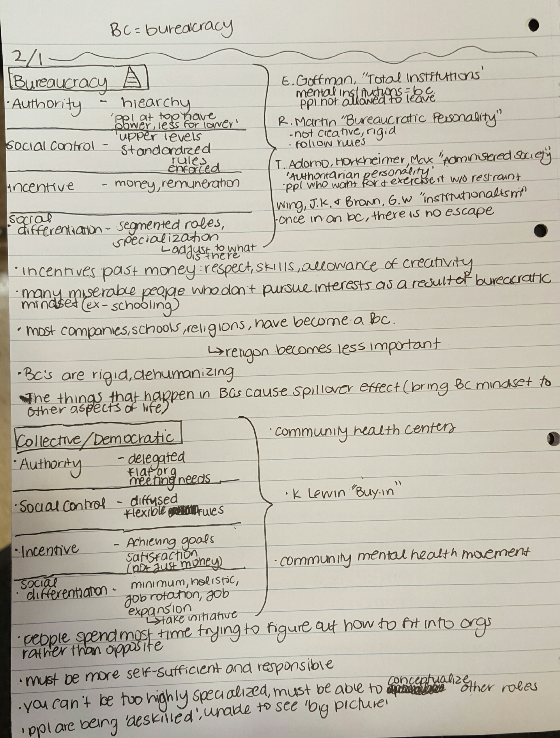 SOC 301: Notes for Week 4