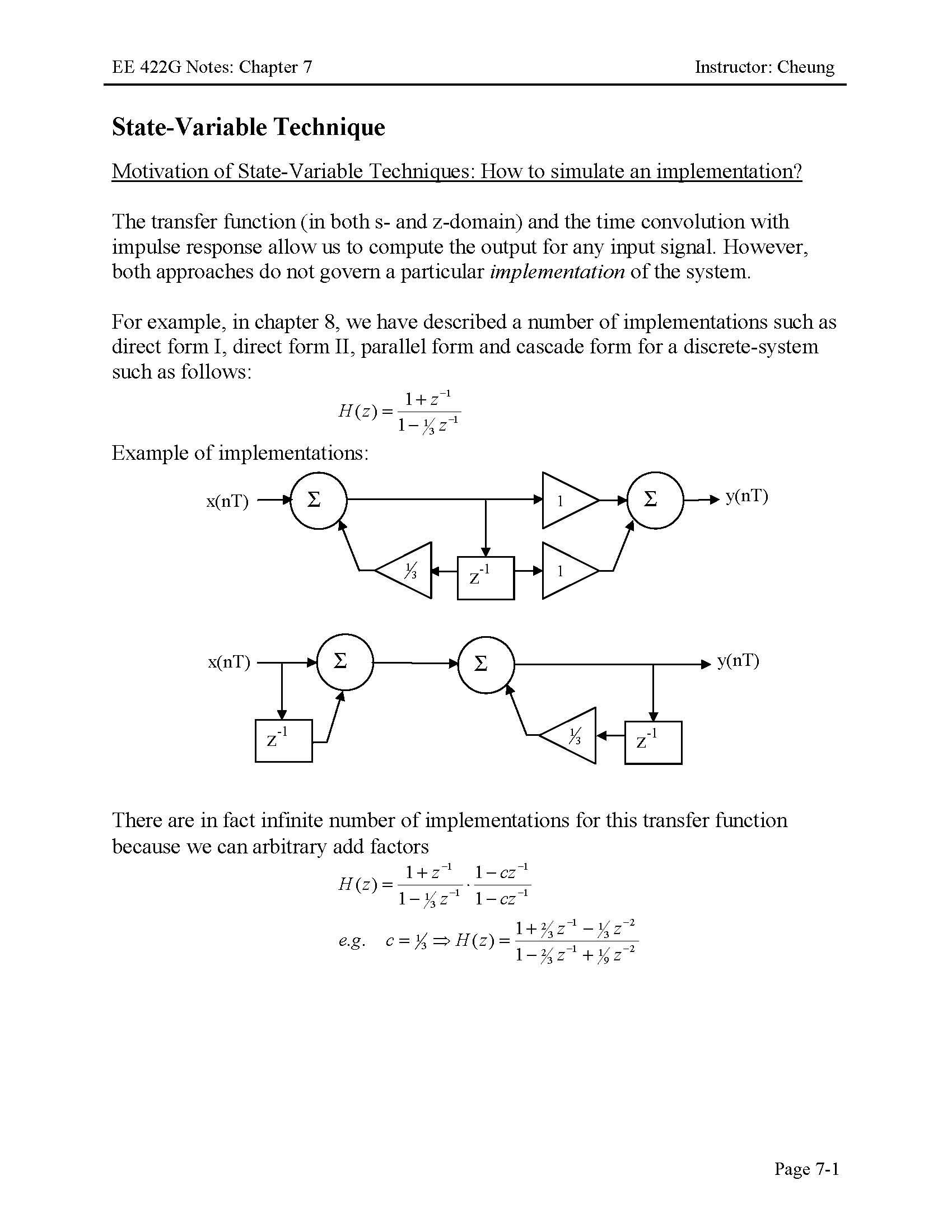 FEEDBACK CONTROL DESIGN