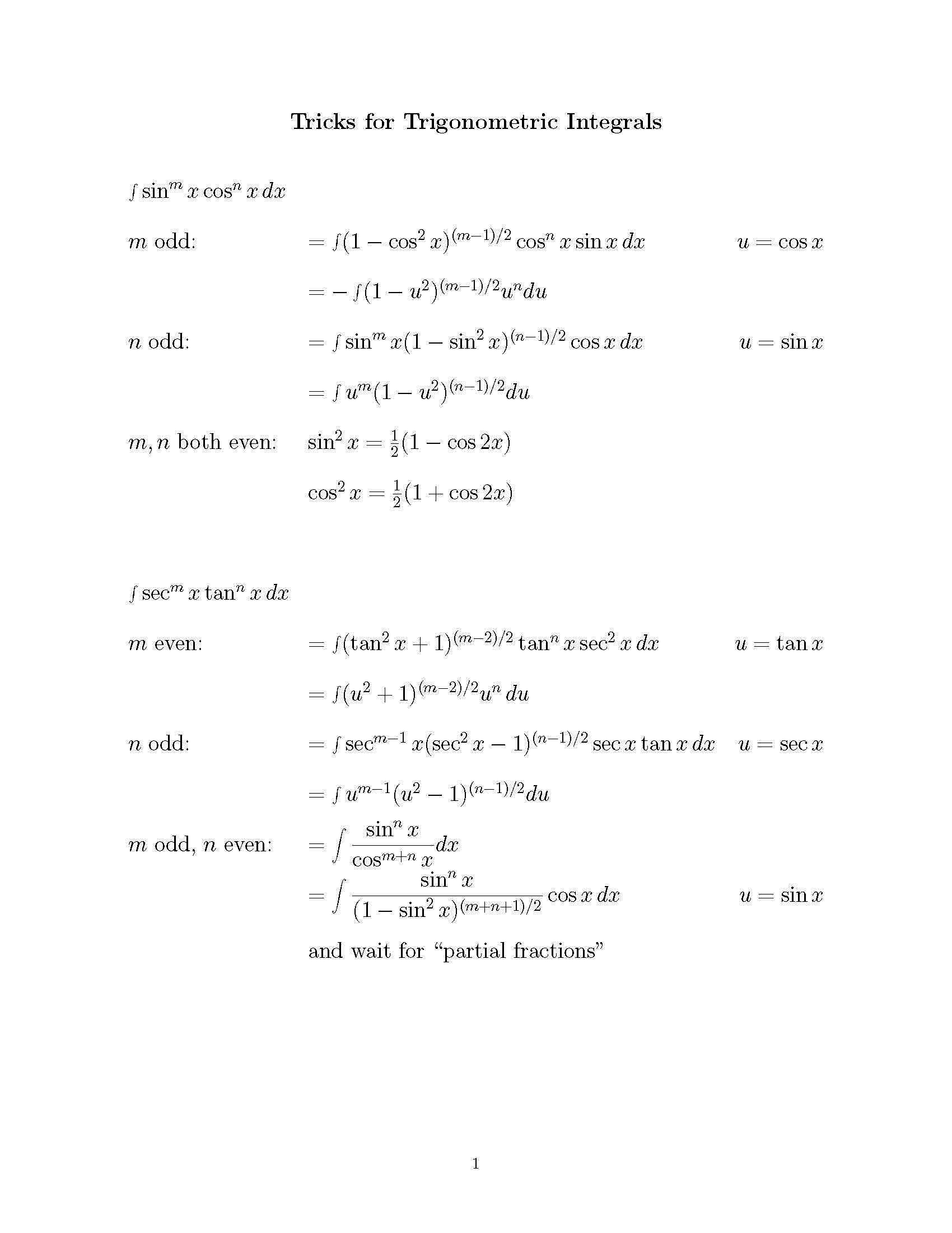 Calculus II
