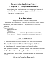 Chapter 1 (Redo) 