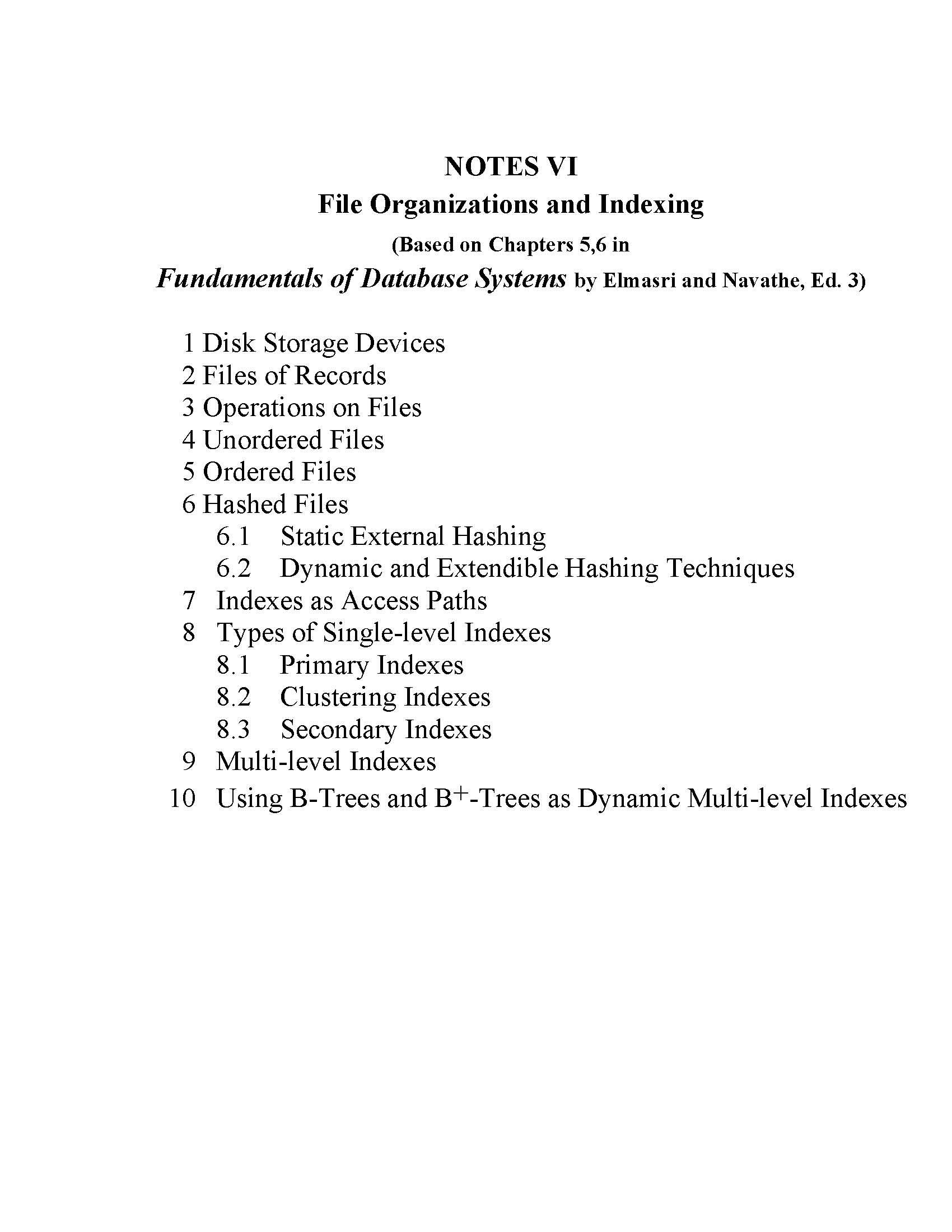 DB Sys Concepts& Design